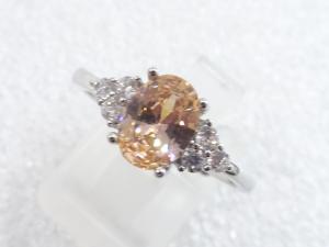 色石　指輪(17号)